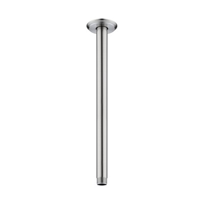 Anpean 12 Inch Shower Arm and Flange Brushed Nickel, Ceiling