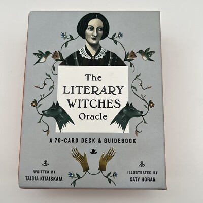 The Literary Witches Oracle: A 70-Card Deck and Guidebook Cards - NEW SEALED