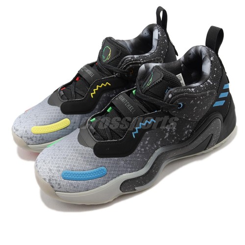 

Adidas DON Issue 3 GCA Xbox 360 Mitchell Black Grey Мужские баскетбольные мячи GW3647, Черный, D.o.n. Issue 3 Gca