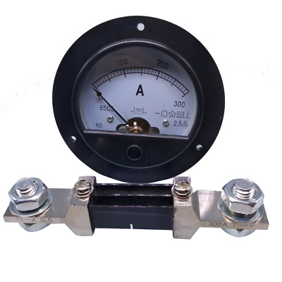 Brand New DC 200A 65C5 Free Shipping Analog AMP Panel Meter