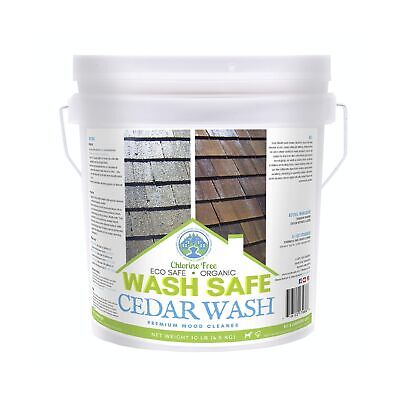 Wash Safe Industries CEDAR WASH Eco-Safe and Organic Wood Cleaner, 10 lb. Con...