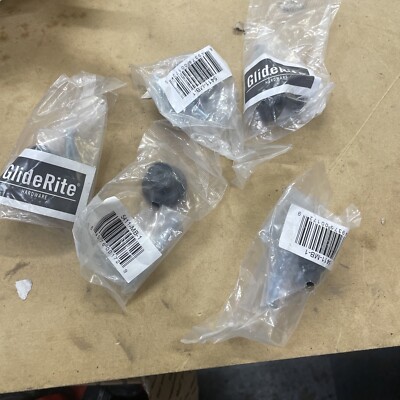 5pk Of GlideRite Classic Round Kitchen Cabinet Knobs Matte Black - 5411-MB-1 #18