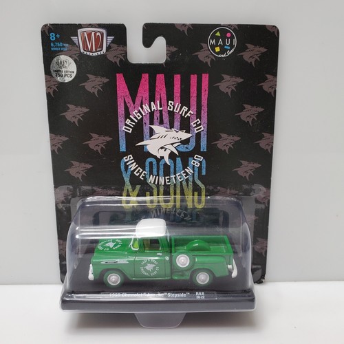 BIGBOY。アメトイ。 Rare M2 Machines Auto-Drivers 1958 Chevrolet Apache Stepside