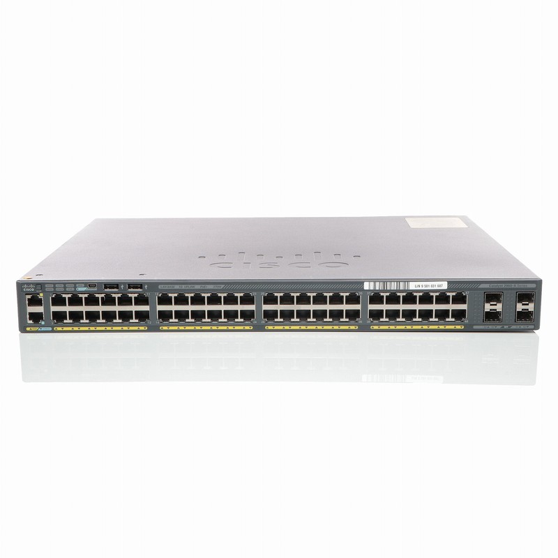 Cisco Ws-C2960x-48lps-L Switch - 48 AnschlÃ¼Sse - Managed - Stapelbar Inkl Vat
