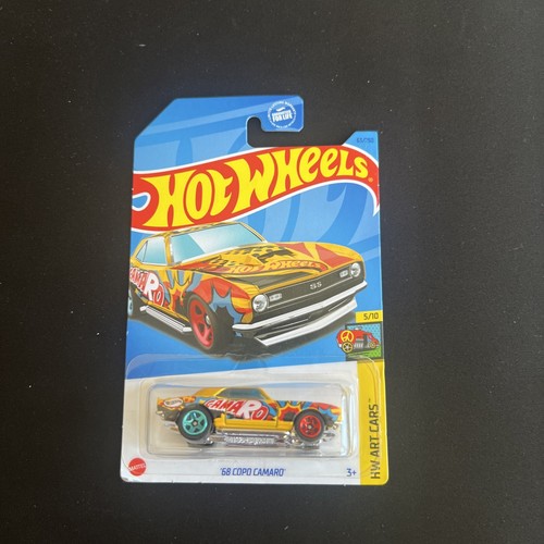 Hot Wheels '68 Copo Camaro 1/64 Diecast Art Car - 63/250