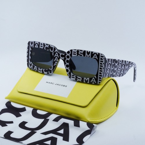 メル29681　0324 New MARC JACOBS MARC 488/N/S 003K IR PTTRBKWHT / Grey 51-27