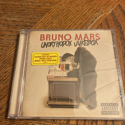Unorthodox Jukebox by Bruno Mars (CD, 2012) New Sealed Hype Sticker