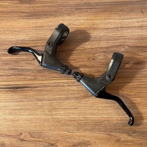Tektro V-Brake Mechanical Disc Brake Levers Black & Silver