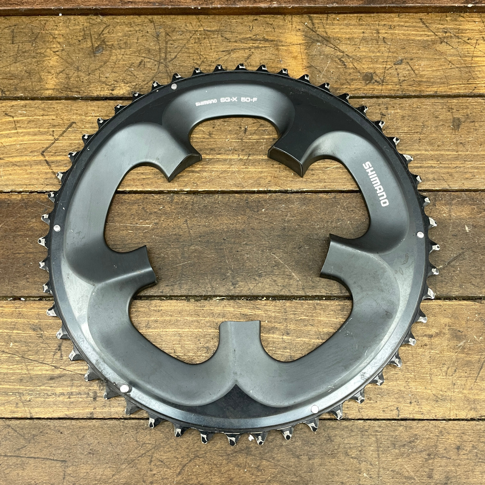 Shimano SG-X 50t Chainring 50-F Hollowglide 50 Tooth 110 BCD