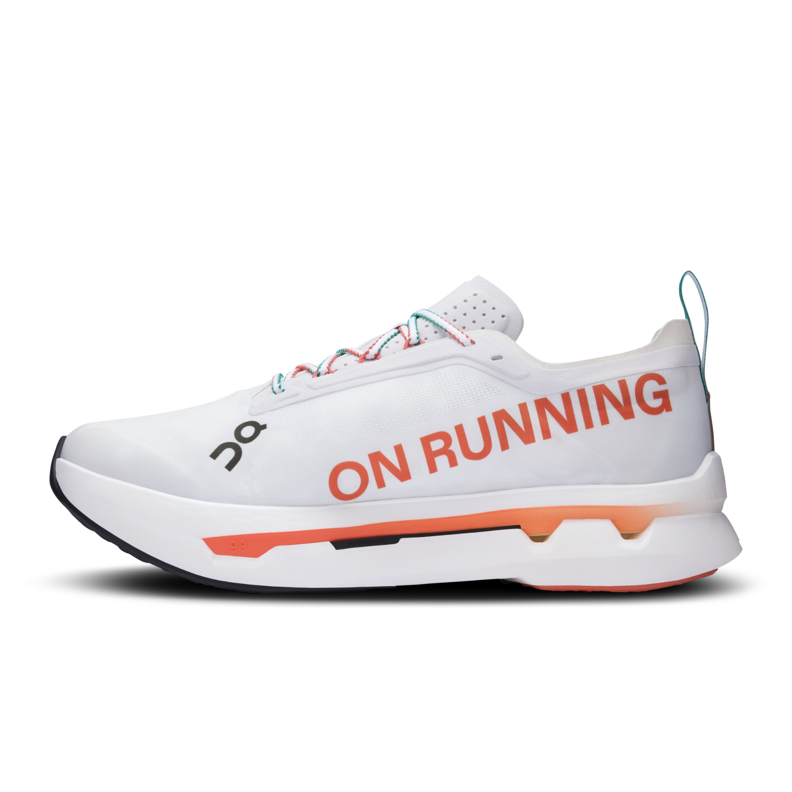 Pre-owned On Cloudboom Ze White Flame Running Shoes 3me30300256 Men's Size