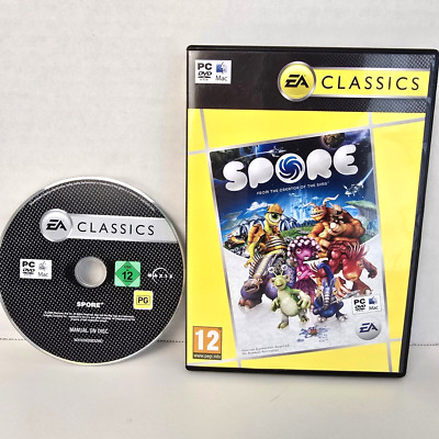 Spore PC Game From The Creator of The Sims, Strategy Game 2008