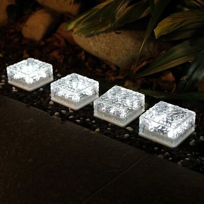 Outdoor Solar Lights-pavers Lightssolar Pathway Ligh...