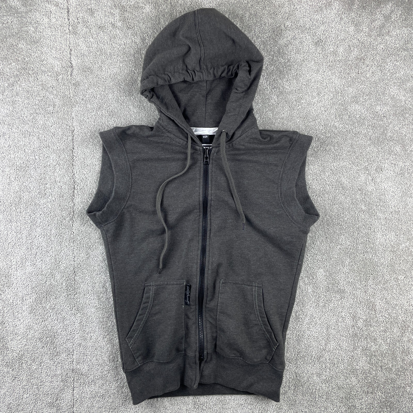 Speed and Strength Hoodie Womens Size Small Black Full Zip