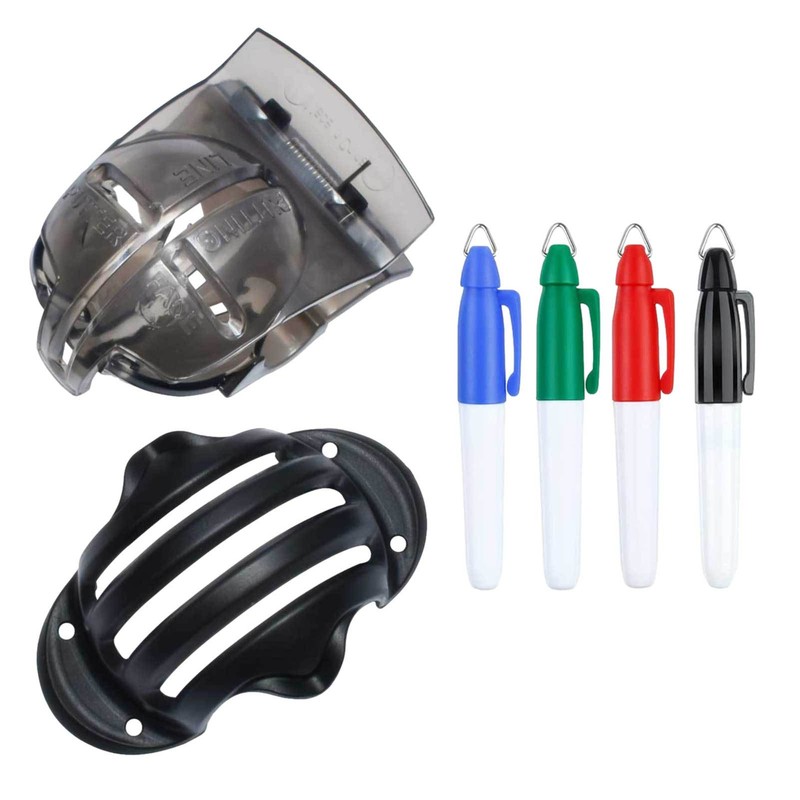 Line Drawing Marker Golf Ball Liner Golf Ball Marking Tool Kit