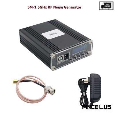 NF-1000 5M-1.5GHz RF Noise Generator Spectrum Analyzer Tracking Source pc66