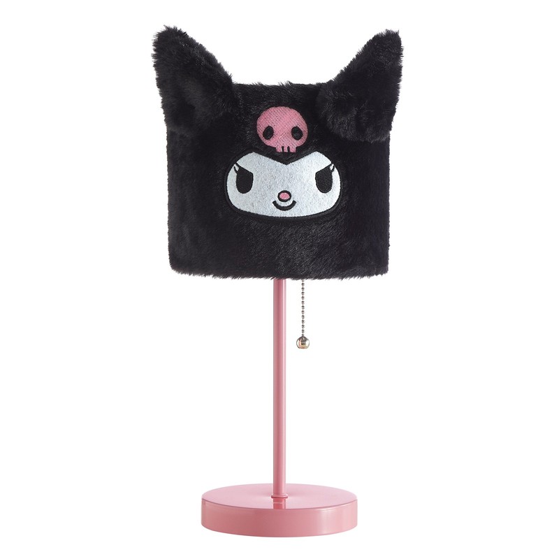 Kuromi 15" Plush Table Lamp, Black