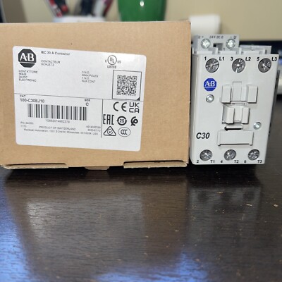 ALLEN BRADLEY. 100-C30EJ10. 24Dc E Coil. 