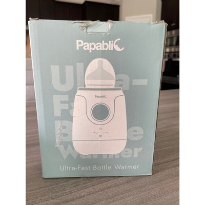 Papablic 5-in-1 Ultra-Fast Baby Bottle Warmer for Breastmilk and Formula, New