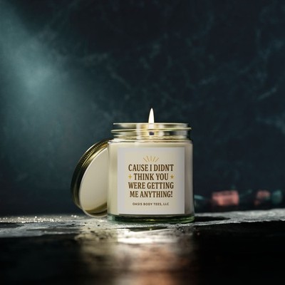 Funny Scented Candle, Humorous Gift for Friends, Relaxing Aroma, Home [...]