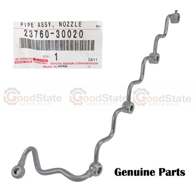 Genuine Hiace KLH28 Hilux KDN145 2KD Injector Fuel Rail Return Leak Off Pipe
