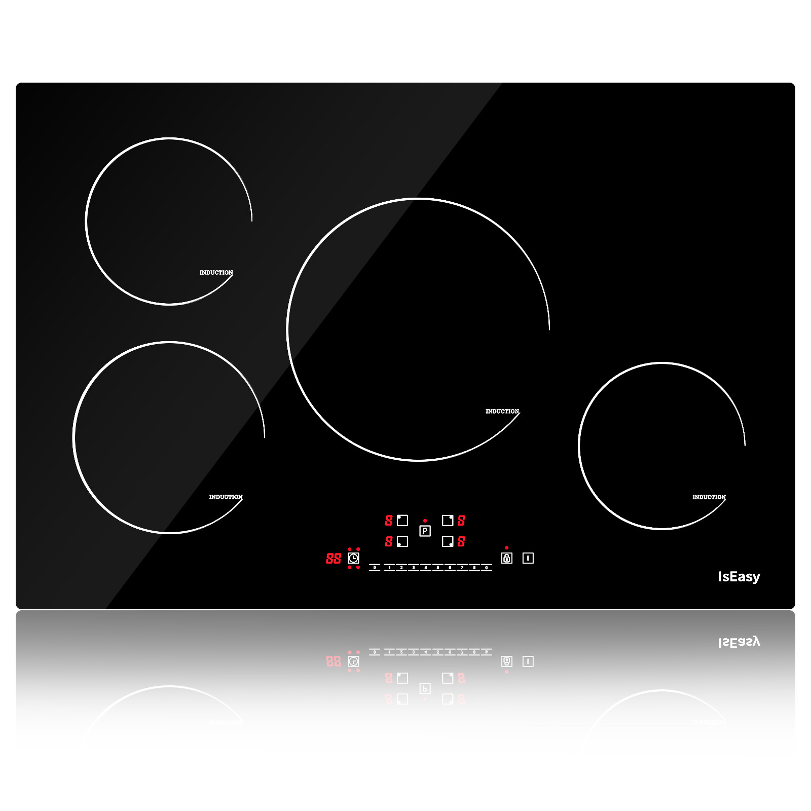 Induction boost. Таймер на индукционной плите. induction booster.