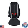 Homedics Shiatsu Massage Cushion with Soothing Heat, Deep-Kneading Massage, Targets Pressure Points All Over Back, Soothing Heat, Relax Overworked Muscles, Release Tension, Reduce Back Pain