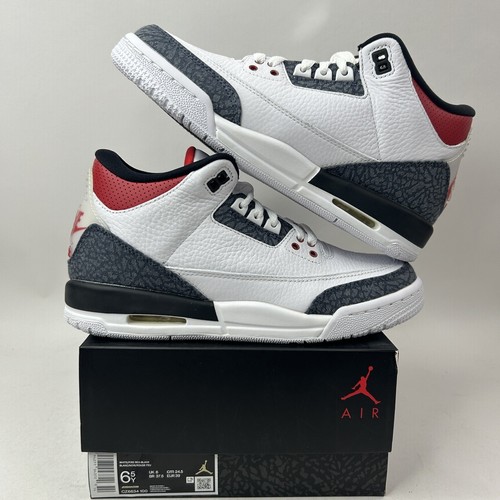 Nike Air Jordan 3 Retro SE GS “Denim/Fire Red” CZ6634-100