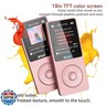 RUIZU 64GB MP3 Player with Bluetooth 5.3, 1.8