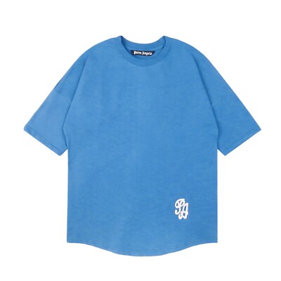 Fashion Classic Logo T-shirt Unisex Casual Simplicity Cotton Basis Short Sleeve