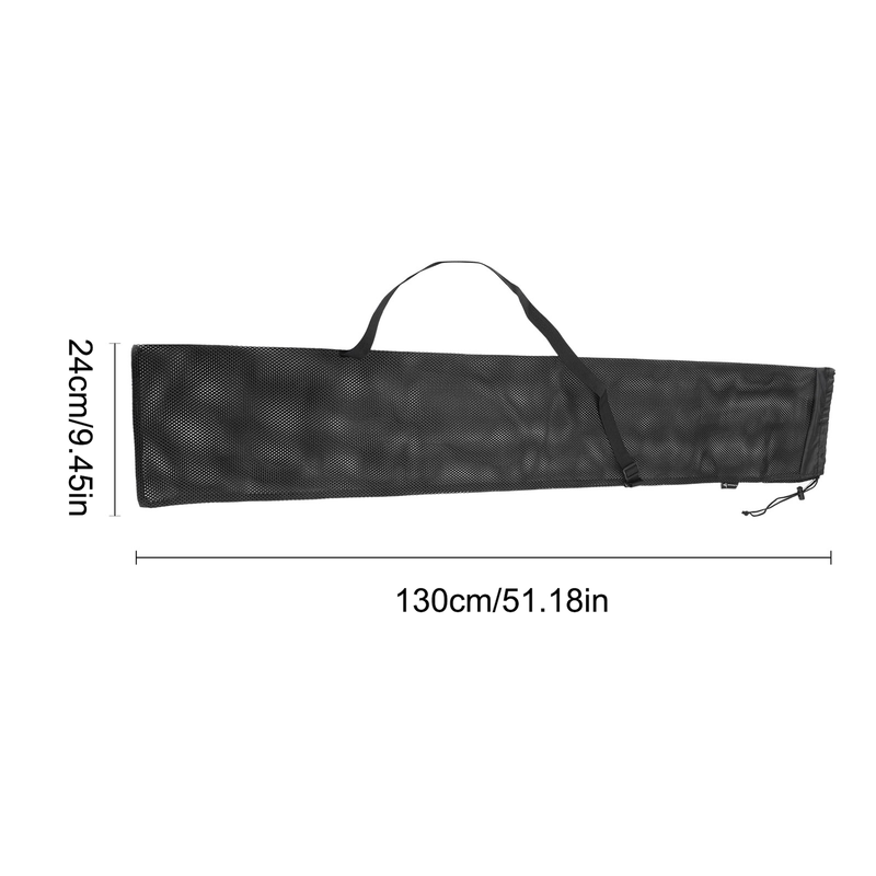 Drawstring Mesh Kayak Paddle Bag Durable Nets Storage Carry Transport Mesh Bag