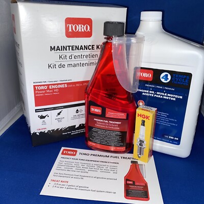 Toro 28'' Power Max HD Snowblower Two-Stage Tune-Up Maintenance Kit 138-0704 OEM