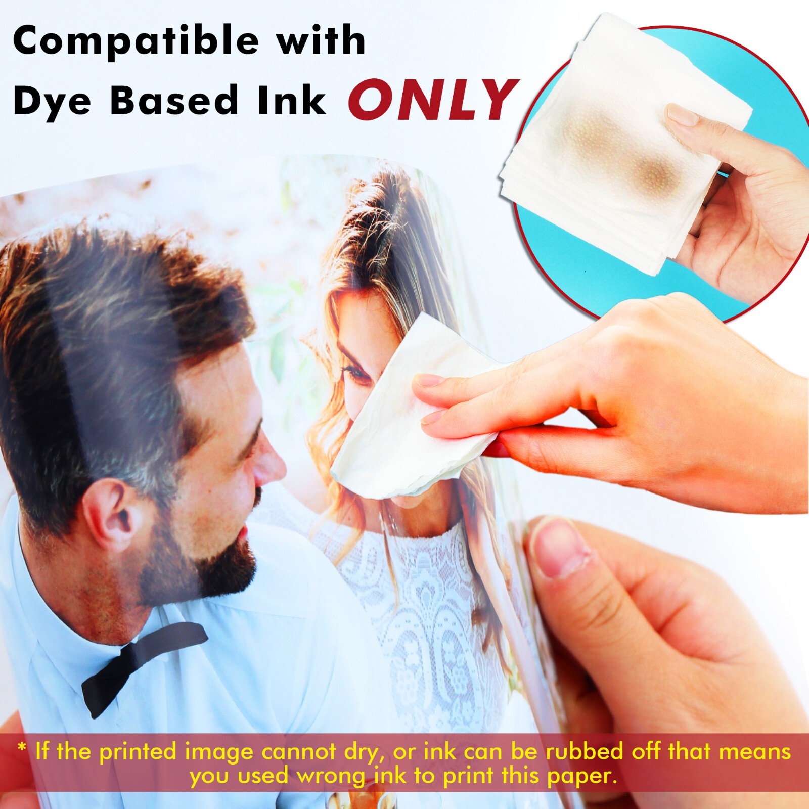 Koala Photo Paper 8.5x11 Glossy 100 Sheets 36lb 135g for Inkjet Printer Epson HP