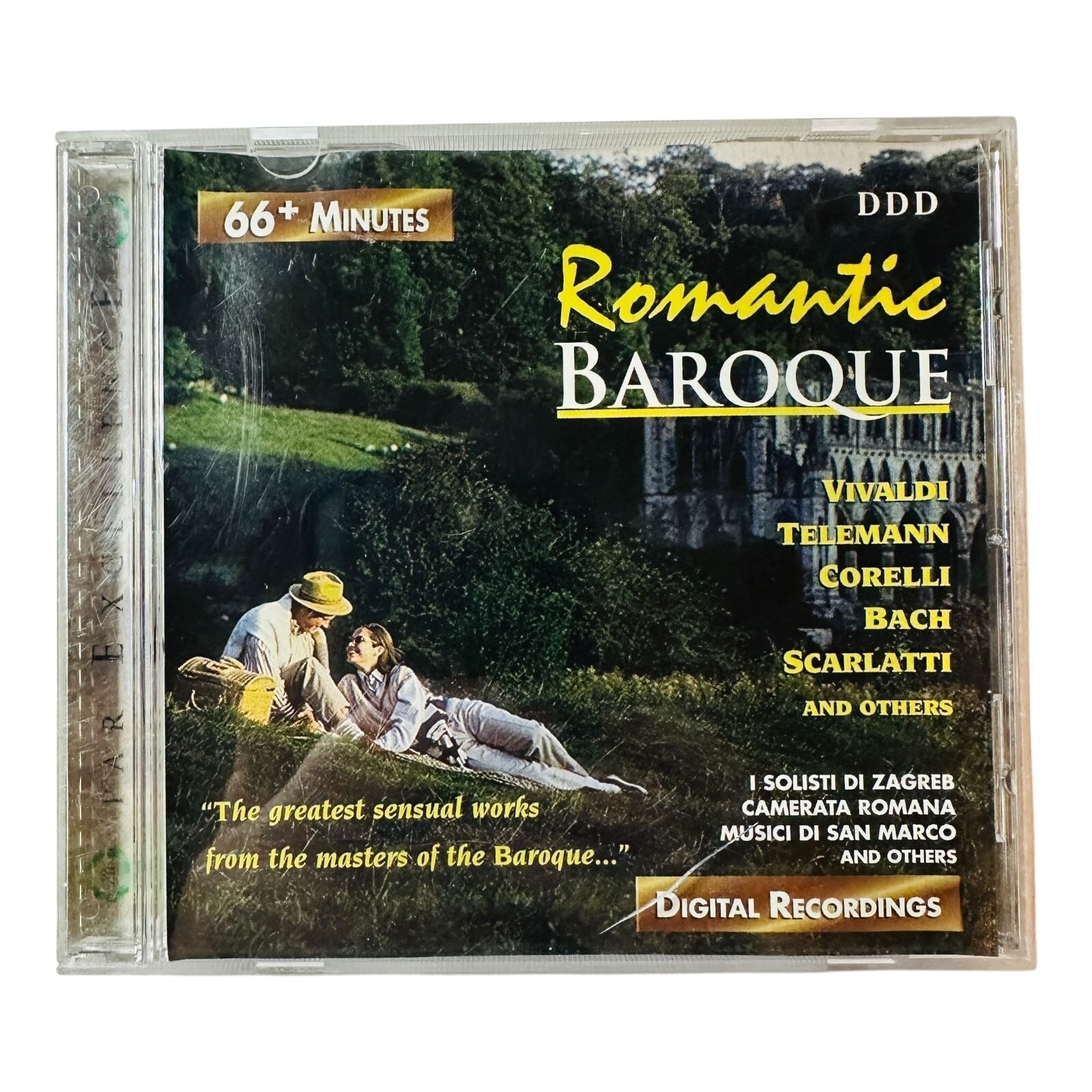 Romantic Baroque CD Vivaldi Telemann Corelli Bach Scarlatti & More