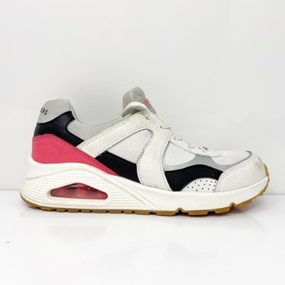 

Skechers Womens Uno Super Fresh 73689 Белая повседневная обувь Кроссовки Размер 8.5, Белый, Uno Super Fresh