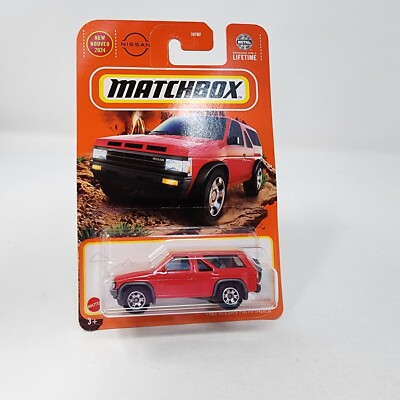 1985 Nissan Pathfinder #54 * RED * 2024 Matchbox Basic Case L