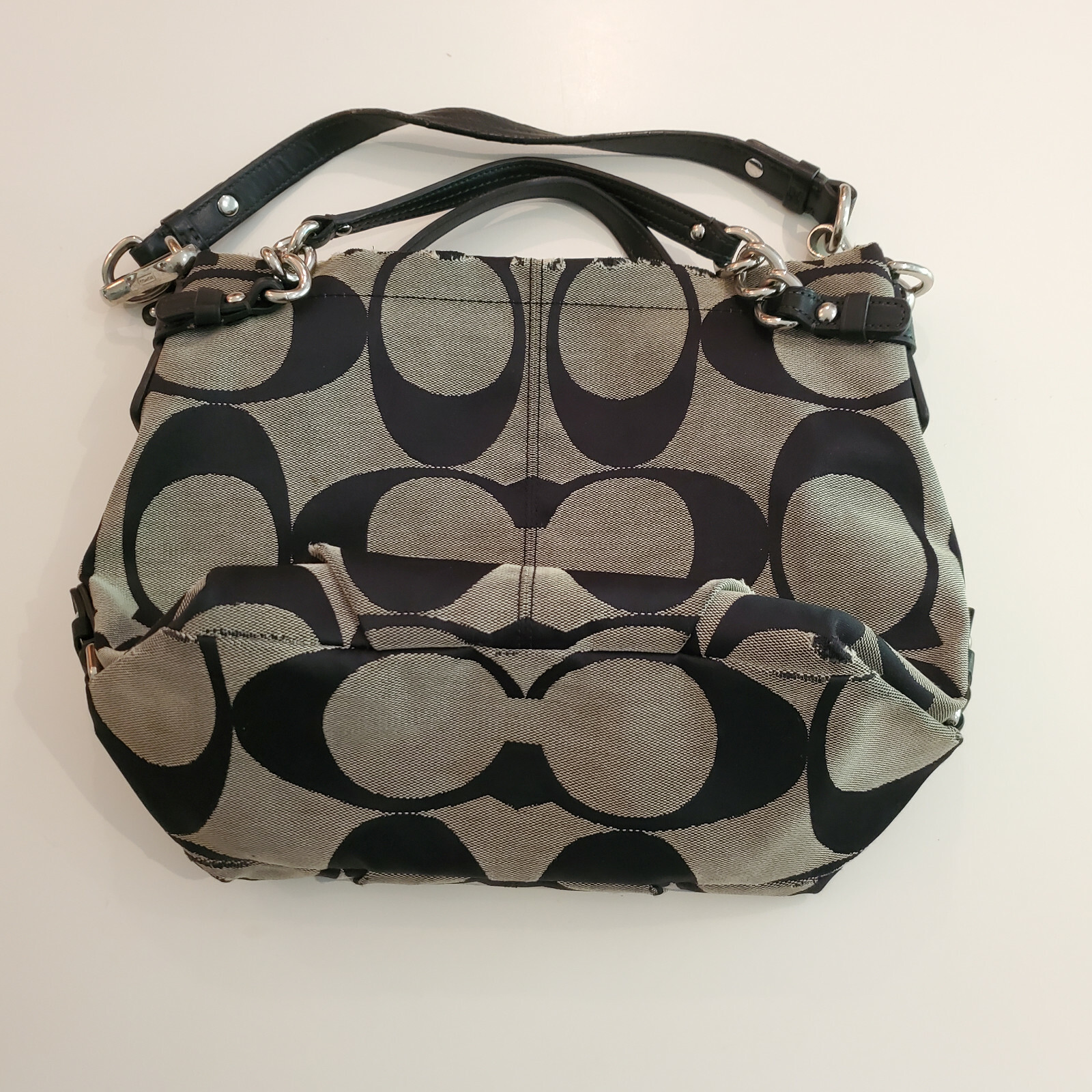 良品 1811 COACH Flap Hobo Signater handbag 良品 1811 COACH Flap Hobo Signater handbag レディース