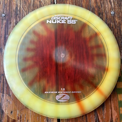 Discraft Z Fly Dye Nuke SS Pearly PFN Old Run Disc Golf Tie Dye Driver 171g