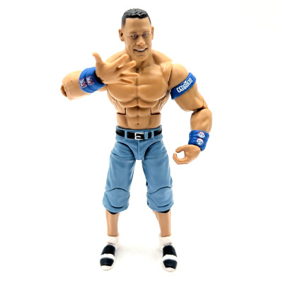 WWE John Cena Cenation Blue Shorts/White Shoes Action Figure Loose Mattel 2011