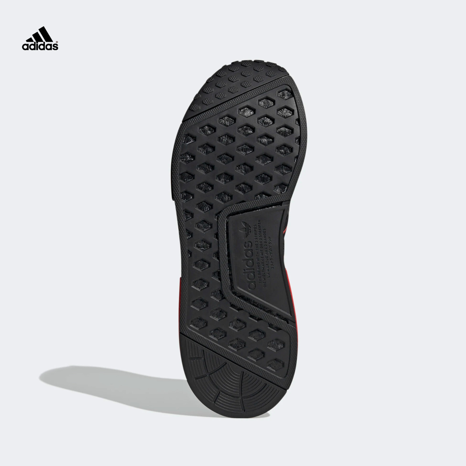 Adidas Originals NMD_R1 Core Black / Red GV8422 Men's Size 8.5 New!: купить  с доставкой из США, цена 18 212 руб - (234733434331)