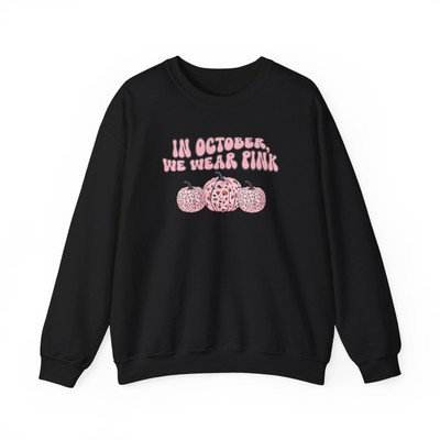 Breast Cancer Awareness Sweatshirt, Cancer Survivor Gift, Think Pink Pullover,