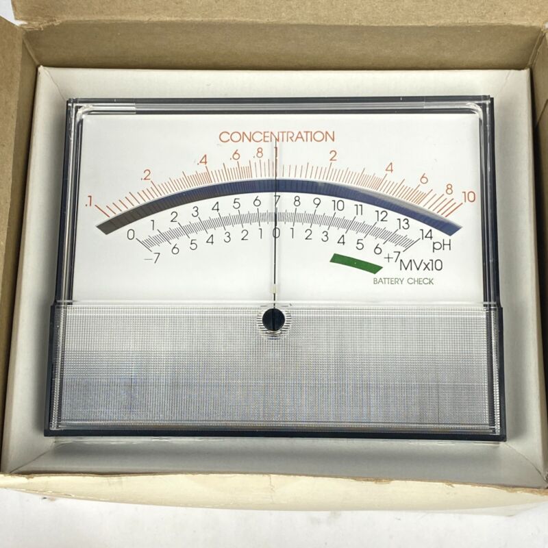 Weston Concentration Meter Battery Check Model 2051IT w/ Original Box Vintage