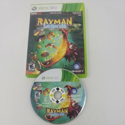 xbox 360 Rayman Legends Game Stop Edition Exclusive Content no manual
