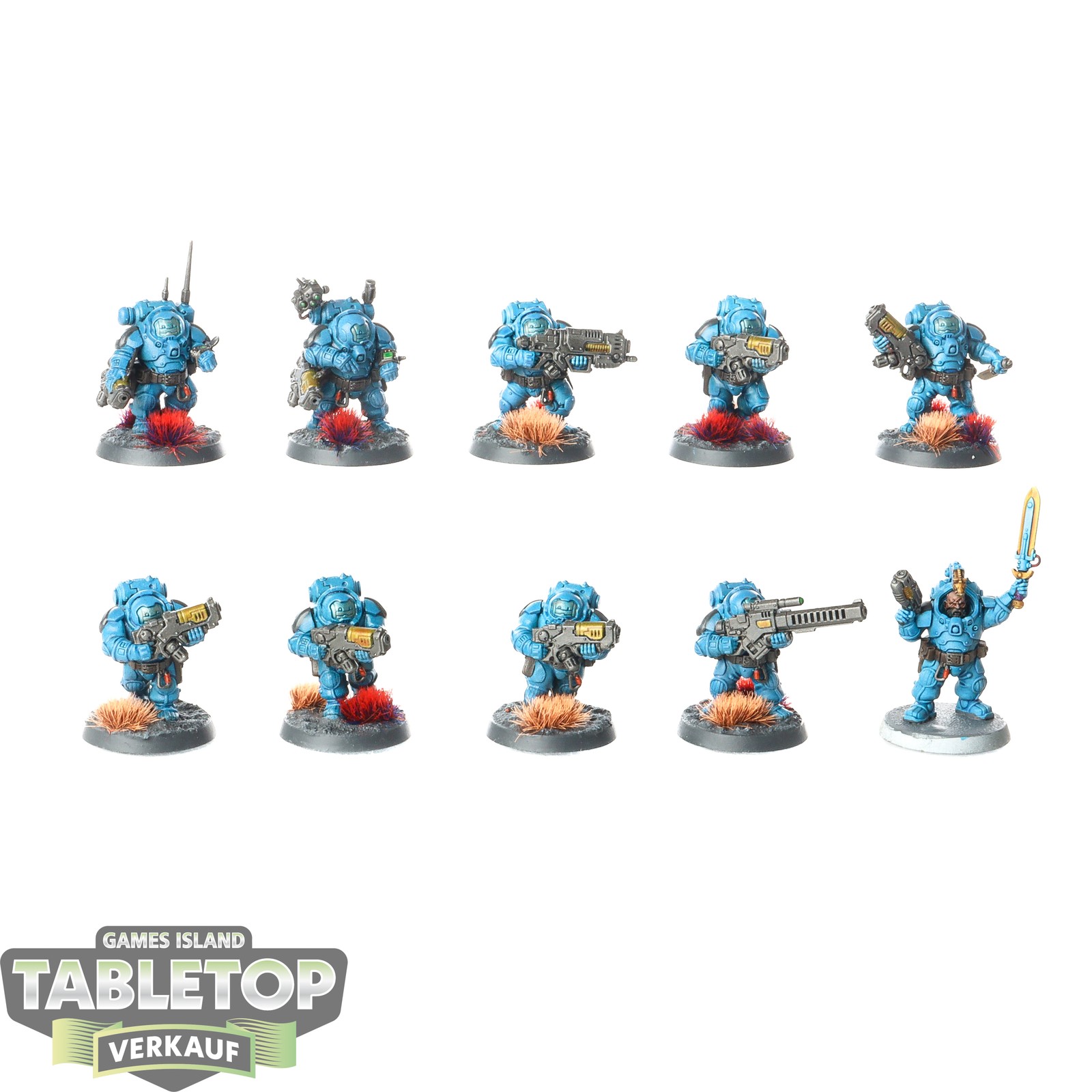 Leagues of Votann - 10 Hearthkyn Warriors - bemalt