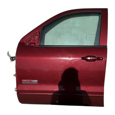 2014-2018 GMC Sierra 1500 Left Driver Side Front Door Double Cab Red U405Y OEM