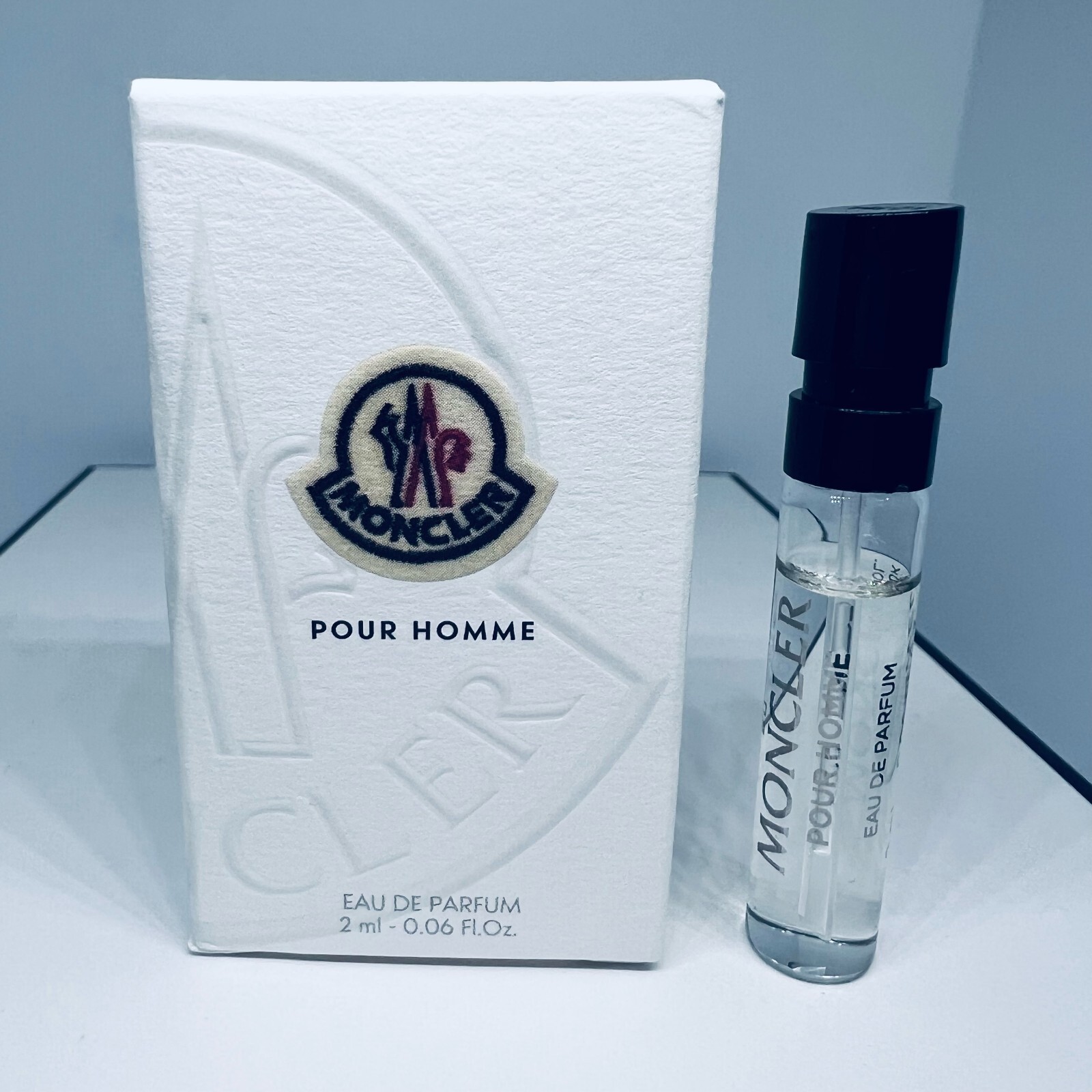 Moncler Pour Homme Eau de Parfum Sample Spray Vial 2ml