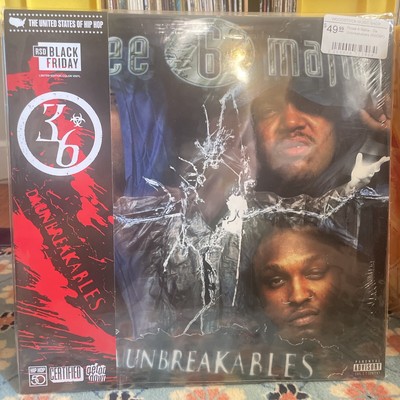 Three 6 Mafia Da Unbreakables Limited Colored 2023 RSD Black Friday LP