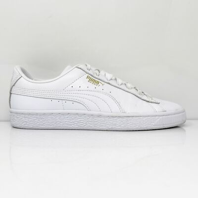

Puma Womens Basket Classic 381759-01 Белая Повседневная Обувь Кроссовки Размер 6.5, Белый, Basket Classic