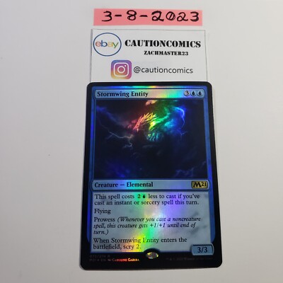 Stormwing Entity - Core Set 2021 - Rare - Foil NM (Box1) MTG Magic