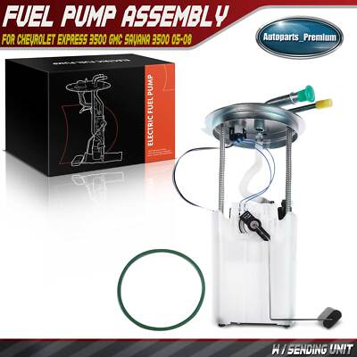 Fuel Pump Assembly w/ Sensor for Chevy Express GMC Savana 3500 V8 6.0L 2005-2008