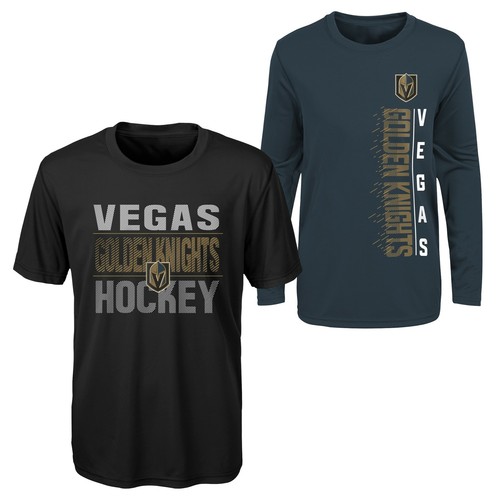 Комплект футболок Outerstuff NHL Youth (8–20) Vegas Golden Knights Performance